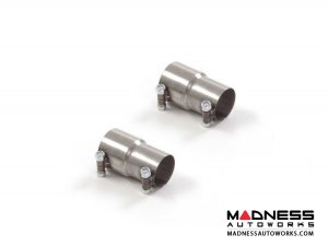 Alfa Romeo Giulia Performance Exhaust - 2.9L QV - Connecting Sleeve Only - Axle Back to Factory Mid-Pipe 